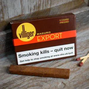 Villiger Export Pressed Maduro Cigars - 5 Pack