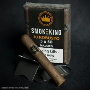 Smoke-King New World Nicaraguan Robusto Maduro Cigars - Pack of 10
