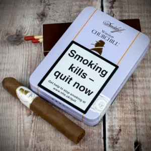 Davidoff Winston Churchill The Raconteur Petit Panatela Cigars - Tin of 5