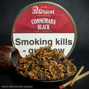Peterson Connemara Black Pipe Tobacco - 50g Tin