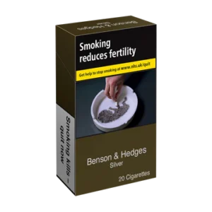 Benson & Hedges Silver King Size - 20 Cigarettes