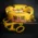 Arturo Fuente Hands of Time Ashtray - Yellow + Short Story Cigar