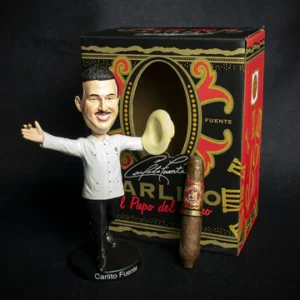 Carlos Carlito Fuente Jnr. Bobblehead (White) With Short Story Cigar