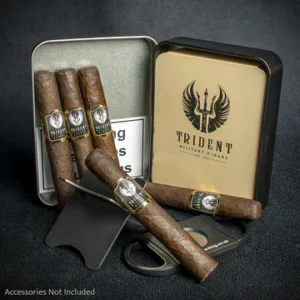 Trident Military Cigars Petit Panatela Cigars - Tin of 5