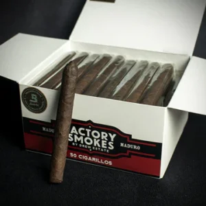 Drew Estate Factory Smokes Maduro Cigarillos - Box of 50