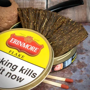 Erinmore Flake Pipe Tobacco - 50g Tin