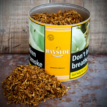 bayside tobacco 50g Bayside Virginia Shag Tobacco - 100g Tub