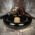 Bullseye 2 Pipe Ashtray Gloss Black