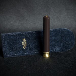 Savinelli Fantasy Pipe Tamper - Dark Brown