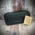 2 Pipe Bag - Black Nappa Leather