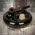 Bullseye 2 Pipe Ashtray Gloss Black