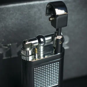 Xikar Pipeline Pipe Lighter - Chrome & Silver