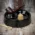 Pipe Ashtray Gloss Black Cork Knocker 520705