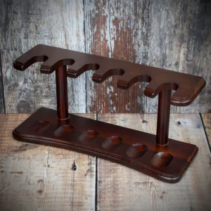 Wooden Pipe Rack - 6 Pipes