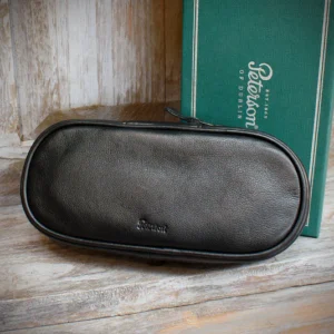 Peterson Pipe Travel/Storage Case Black Leather (POU-132)