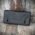 Roll-Up & Button Pipe Tobacco Pouch - Black