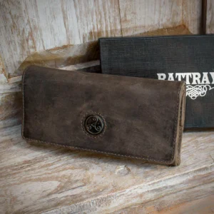 Rattray's Peat Leather Pipe Tobacco Pouch - Large Stand Up 3
