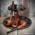 Rotating Wooden Pipe Rack - 10 Pipes