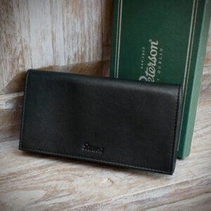 Peterson Pipe Tobacco Pouch - Roll Up Black (POU-134)