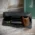 Peterson Two Pipe Combination Pouch - Press Stud Black (POU-137)