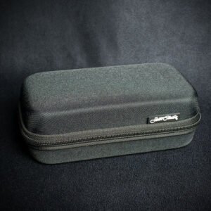 Jean Claude Hard Pipe Pouch for 2 Pipes & Accessories - Black