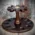 Rotating Wooden Pipe Rack - 10 Pipes