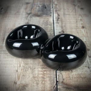 Savinelli Double Goccia Ceramic Pipe Stand - Black